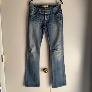 BKE Jeans Women’s 28 x 33.5 Sierra Boot Distressed Stretch Denim